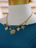 collar charms - sol