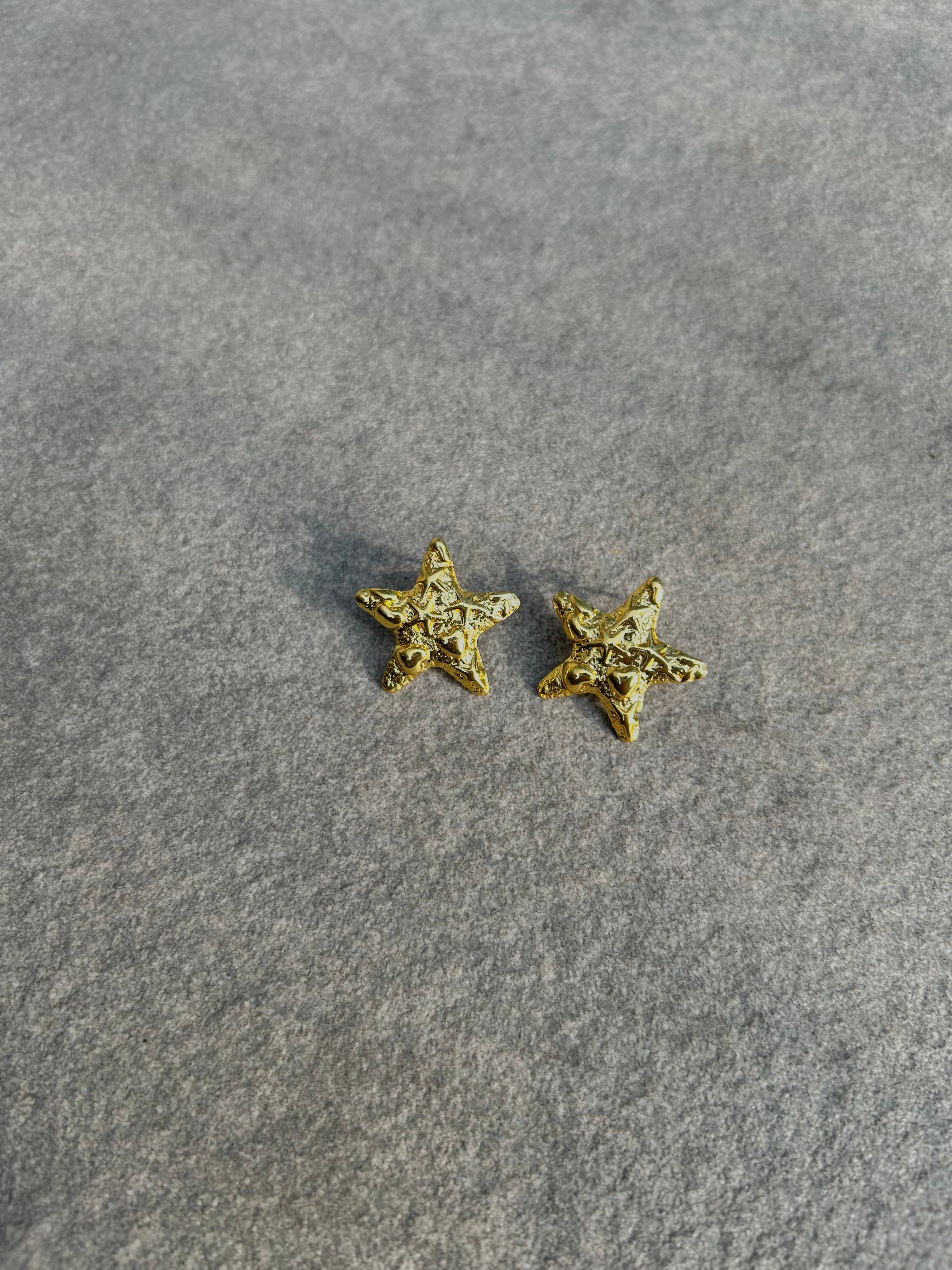 Starfish earrings