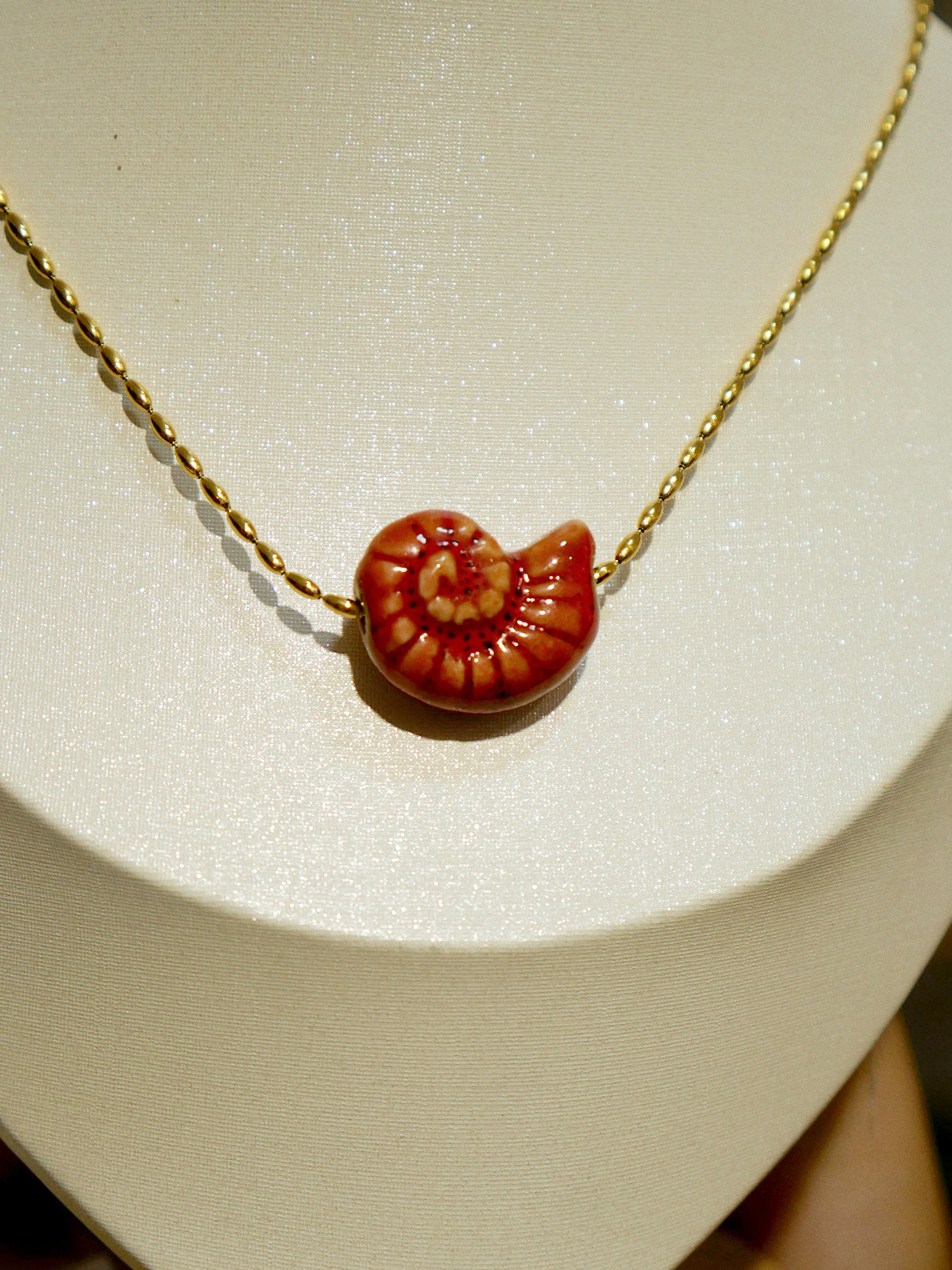 Collar Minet - ladrillo