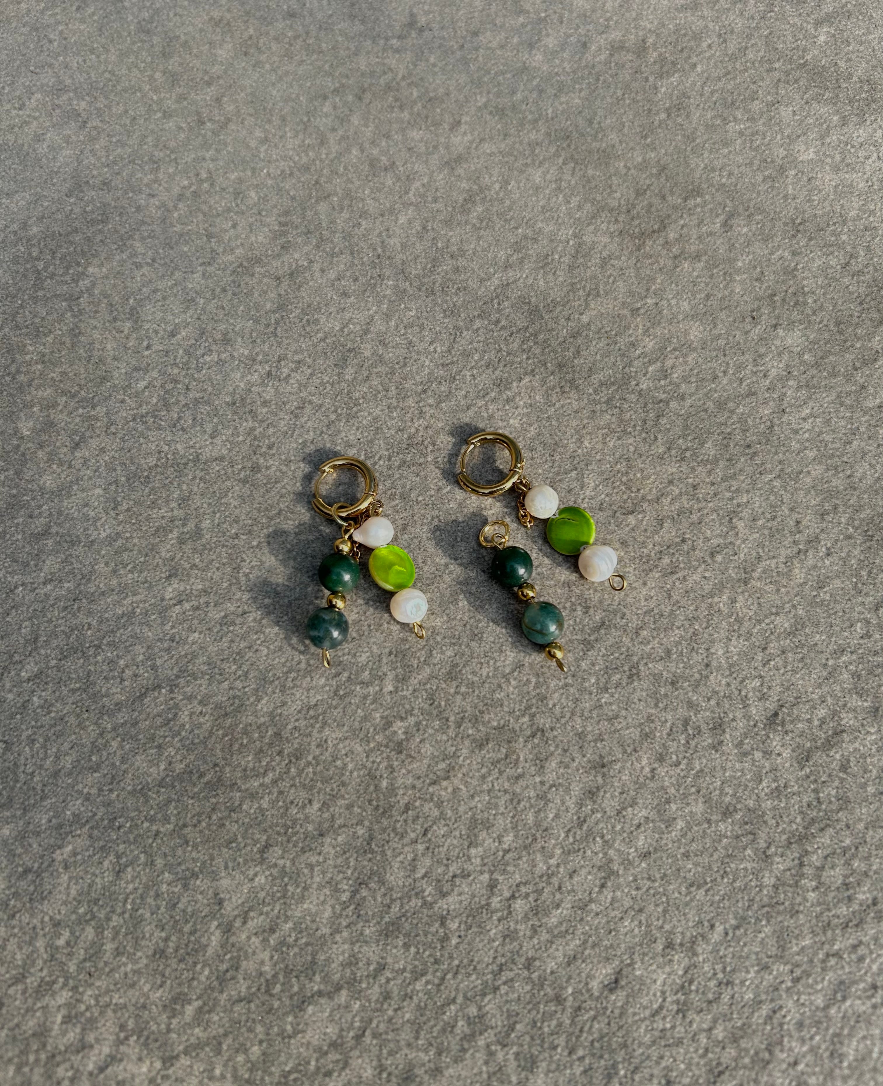 Milena hoops - desmontables