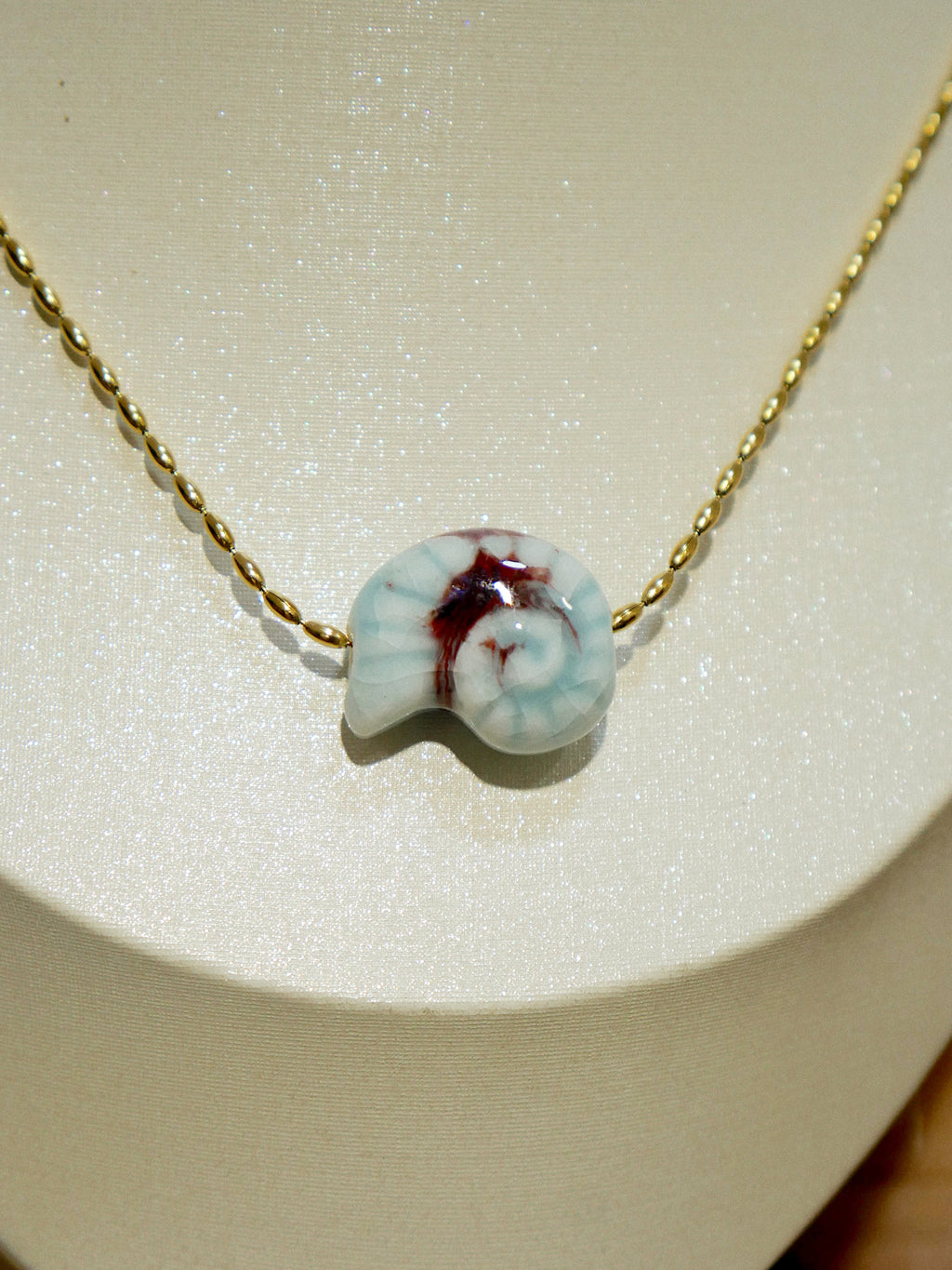 Collar Minet - celeste
