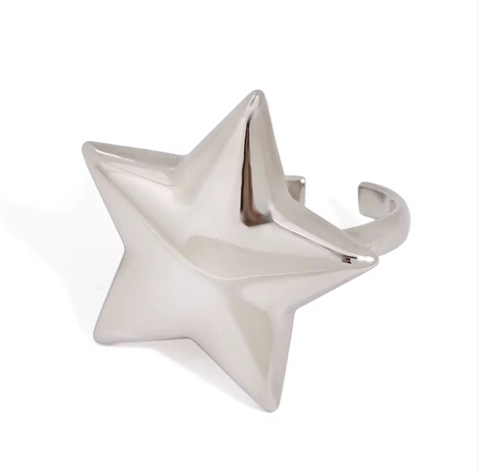 anillo Superstar - silver