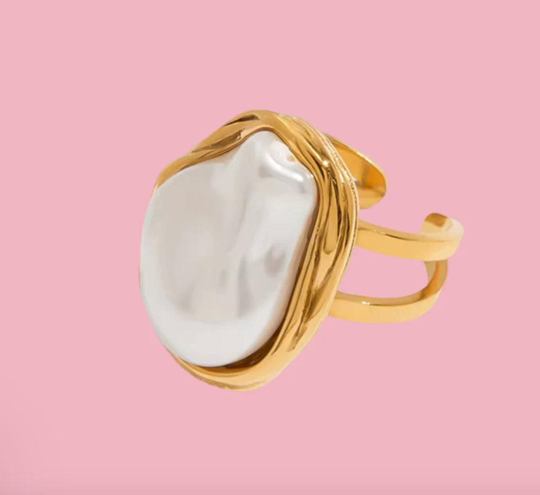 anillo René - golden