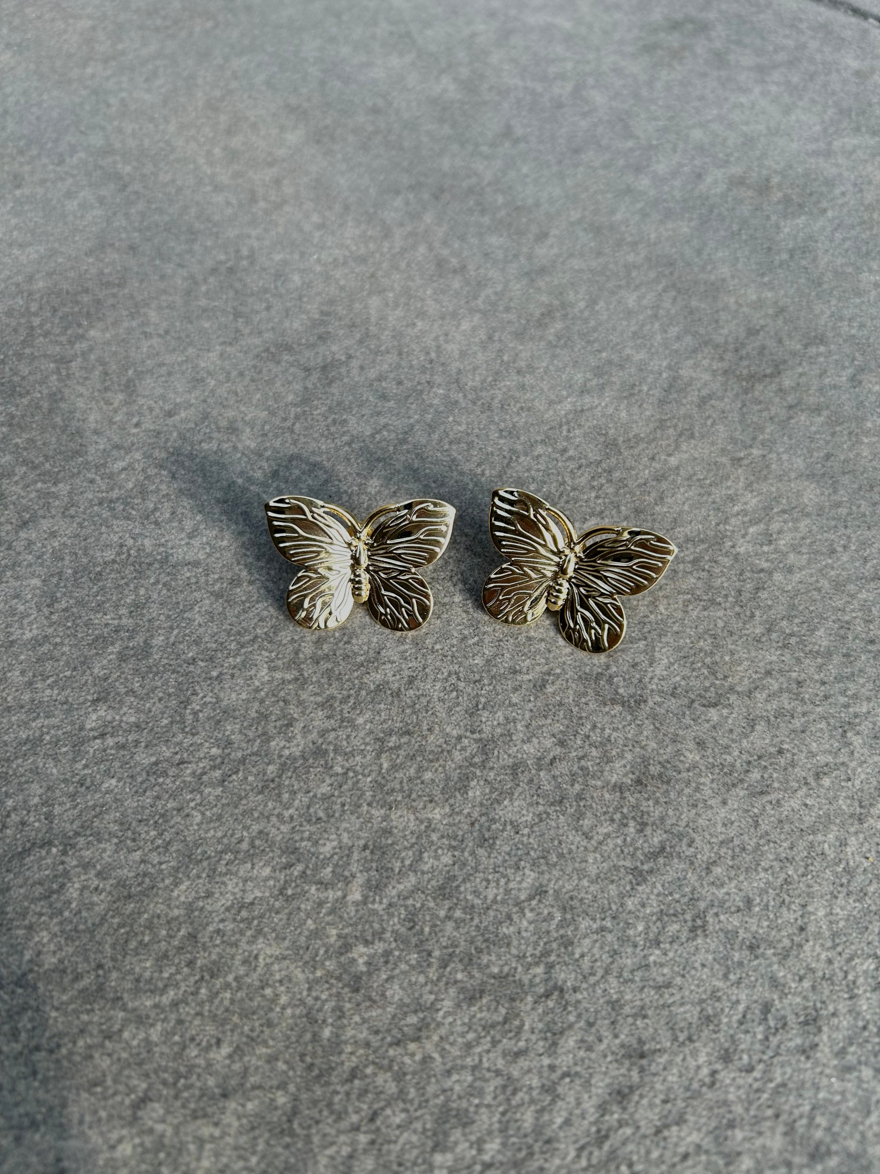Butterfly earrings