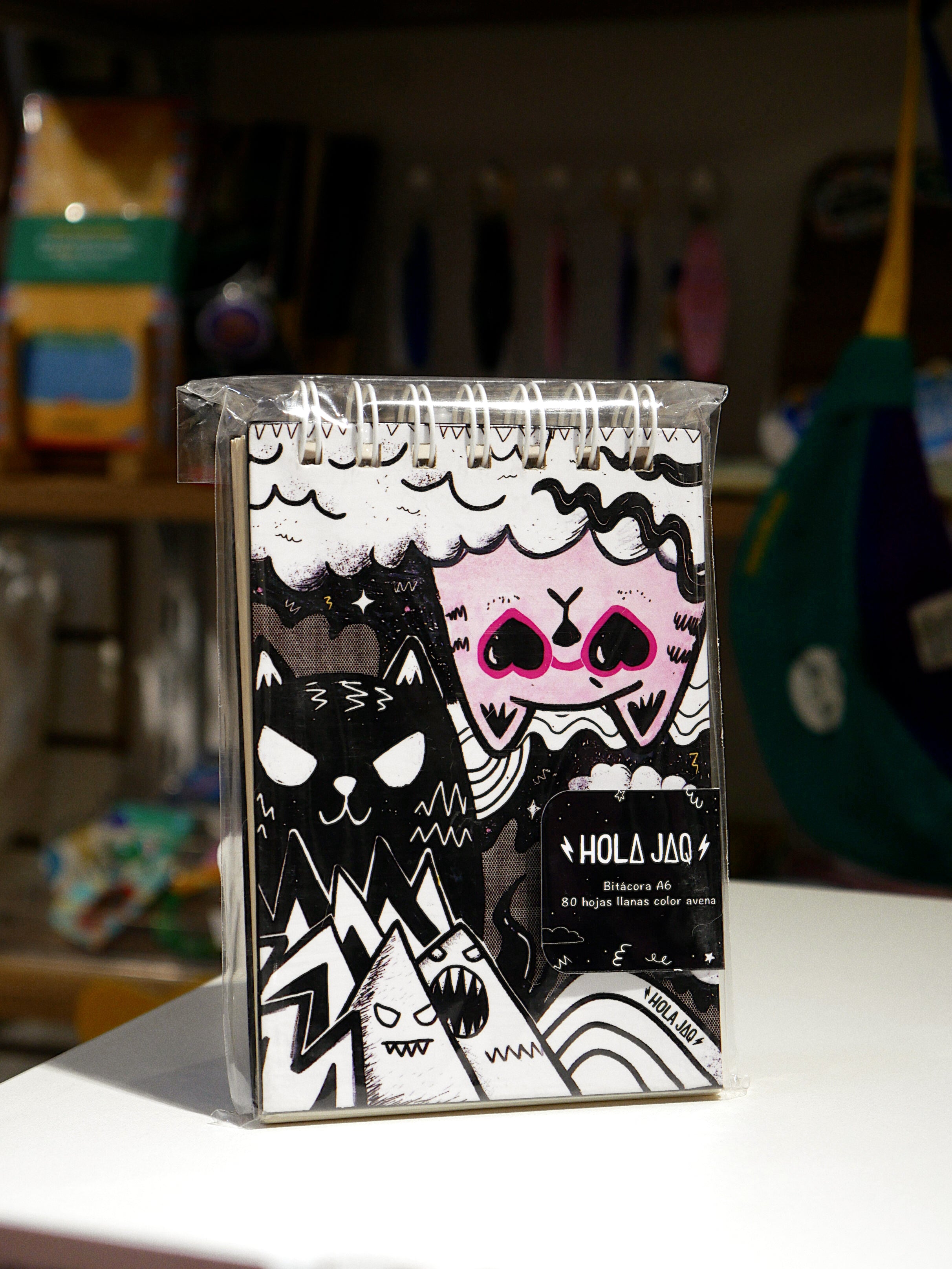 bitácora anillada gatos