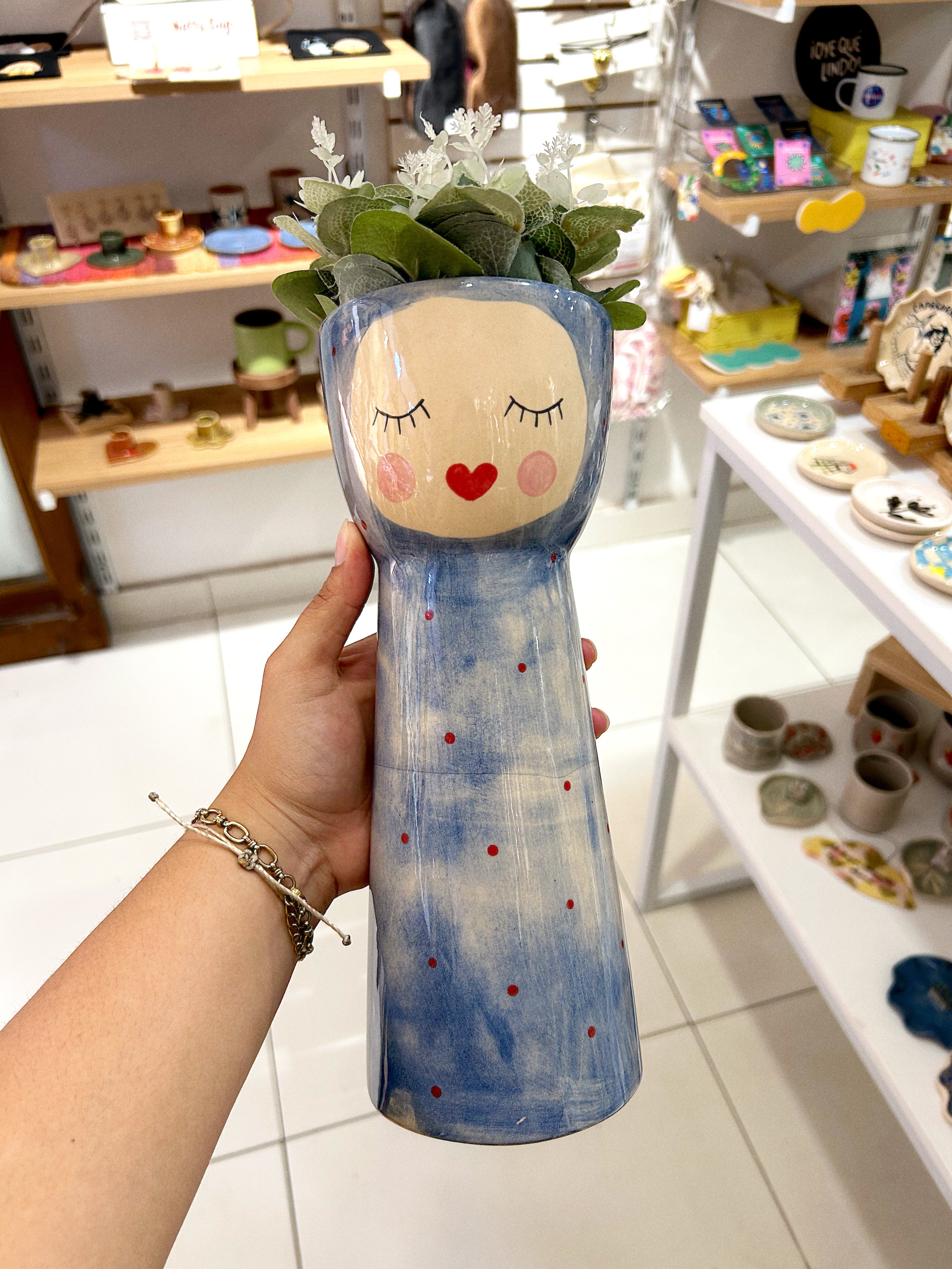 florero Mujercita