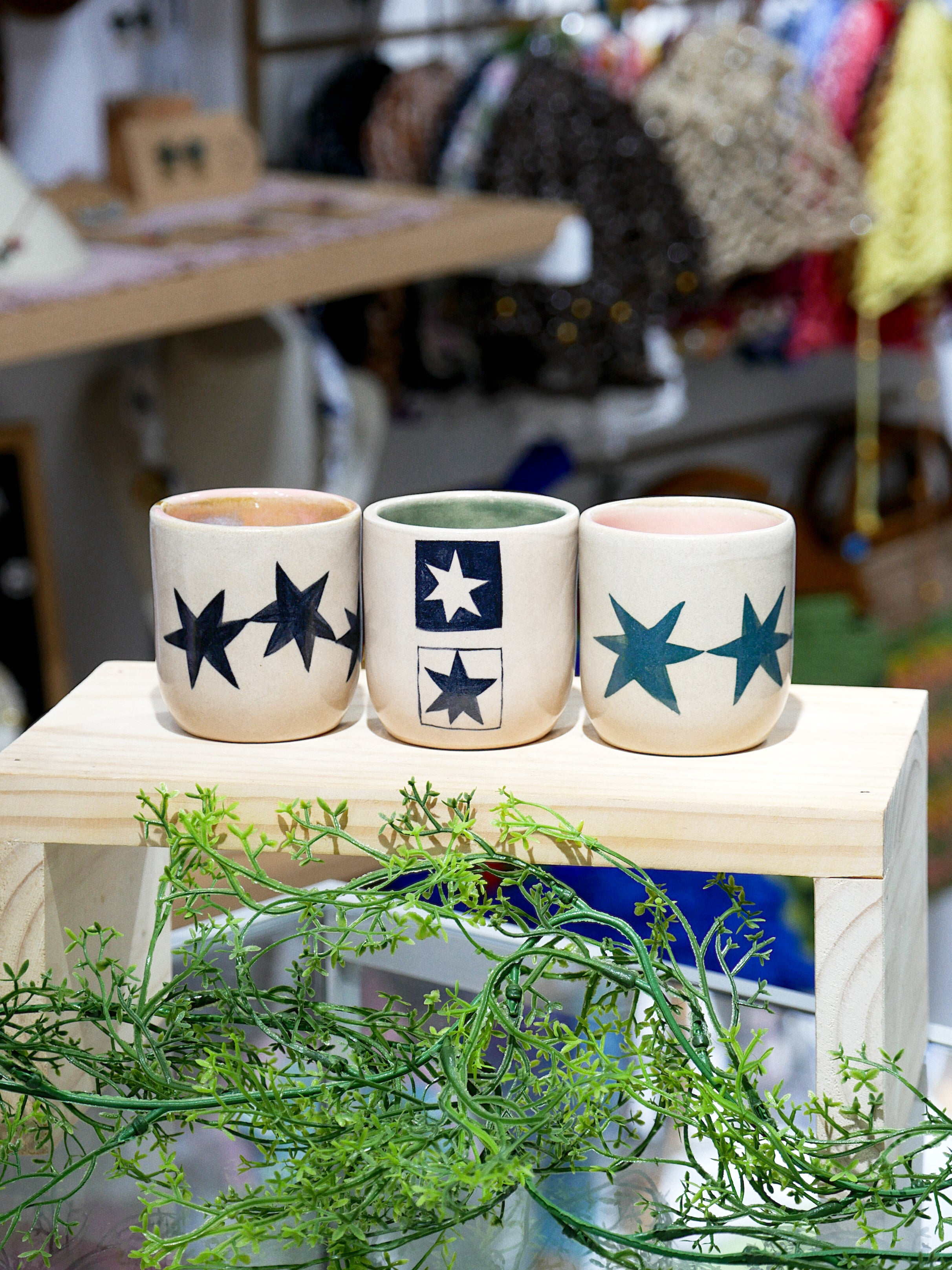 vaso espresso - cuadro estrellas