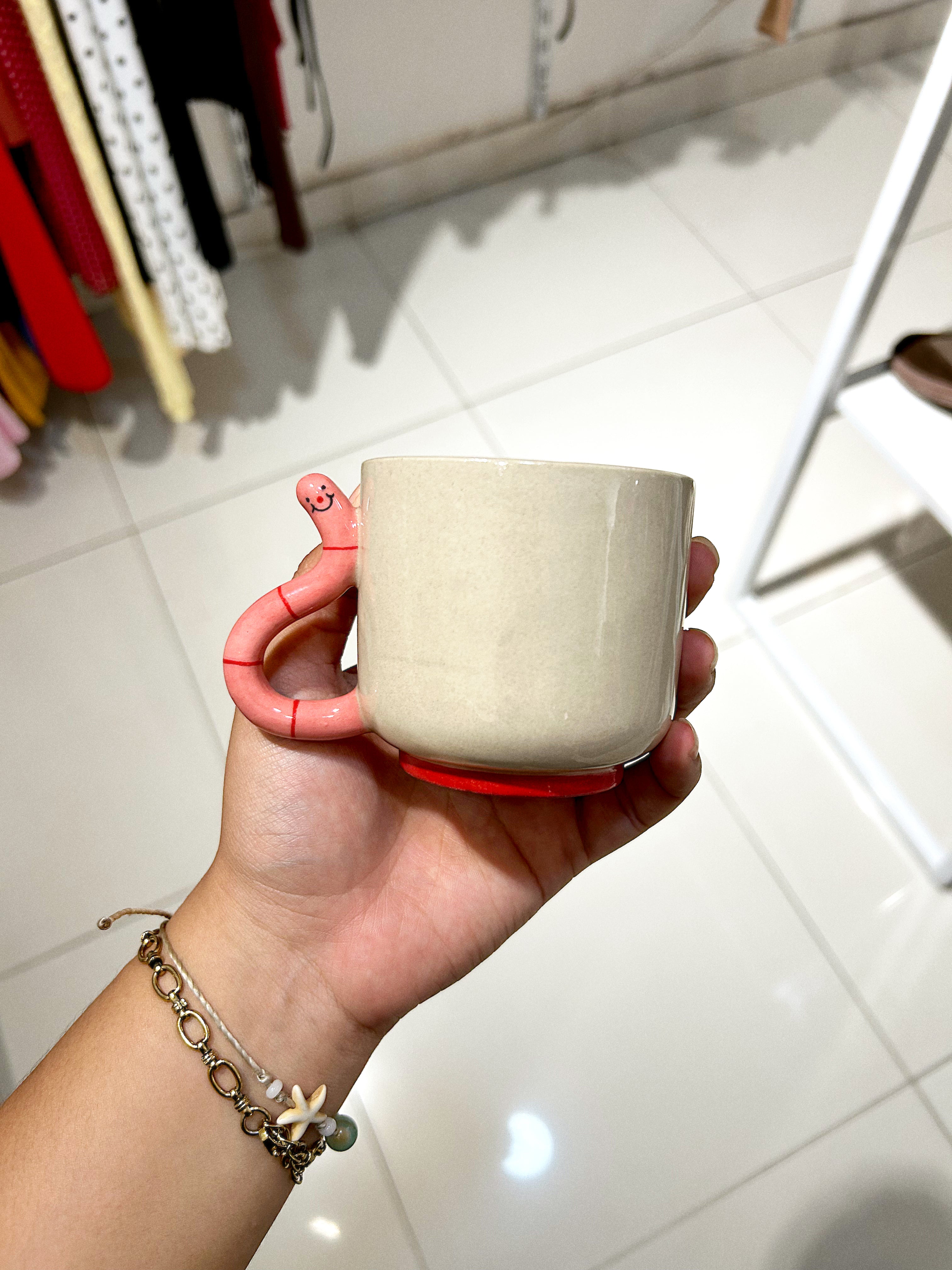 Set Gusanito (taza + plato)