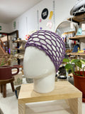 crochet hat - lila