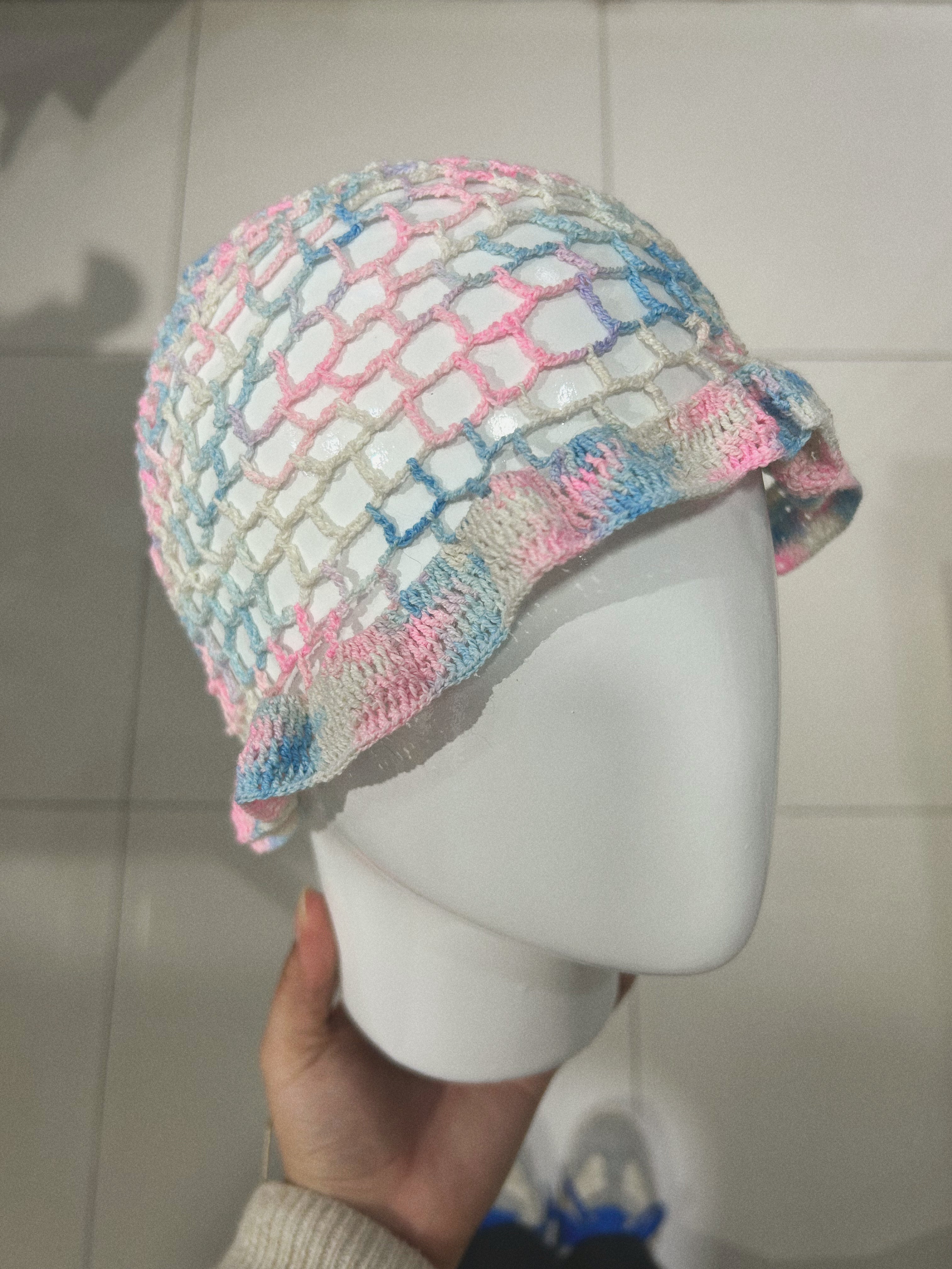 crochet hat - multicolor